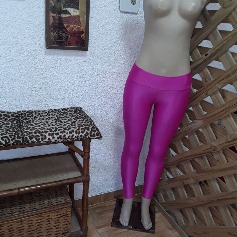 Calça store cirre rosa