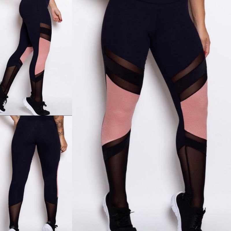 Legging com Transparência