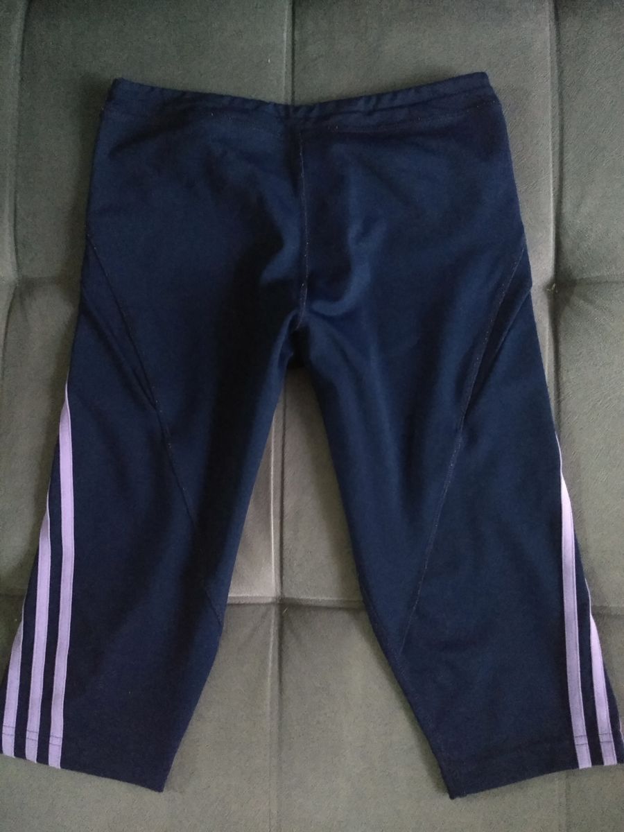 calça corsário adidas