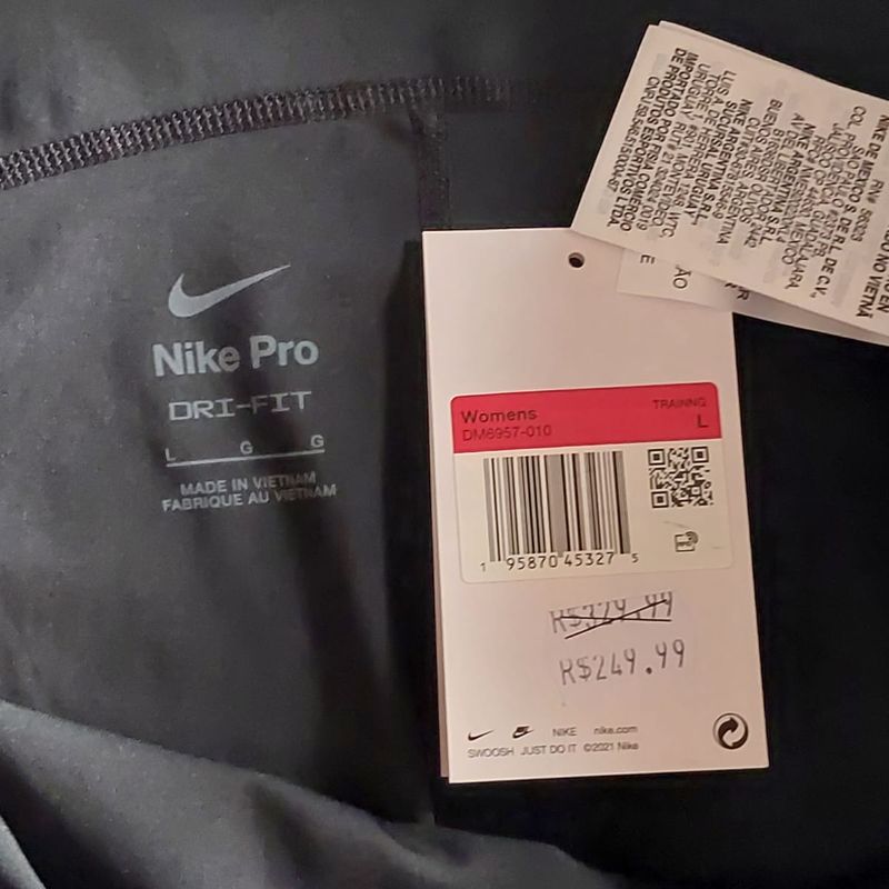 Calça Legging de Treino Nike Pro - Original, Calça Feminina Nike Nunca  Usado 90866728