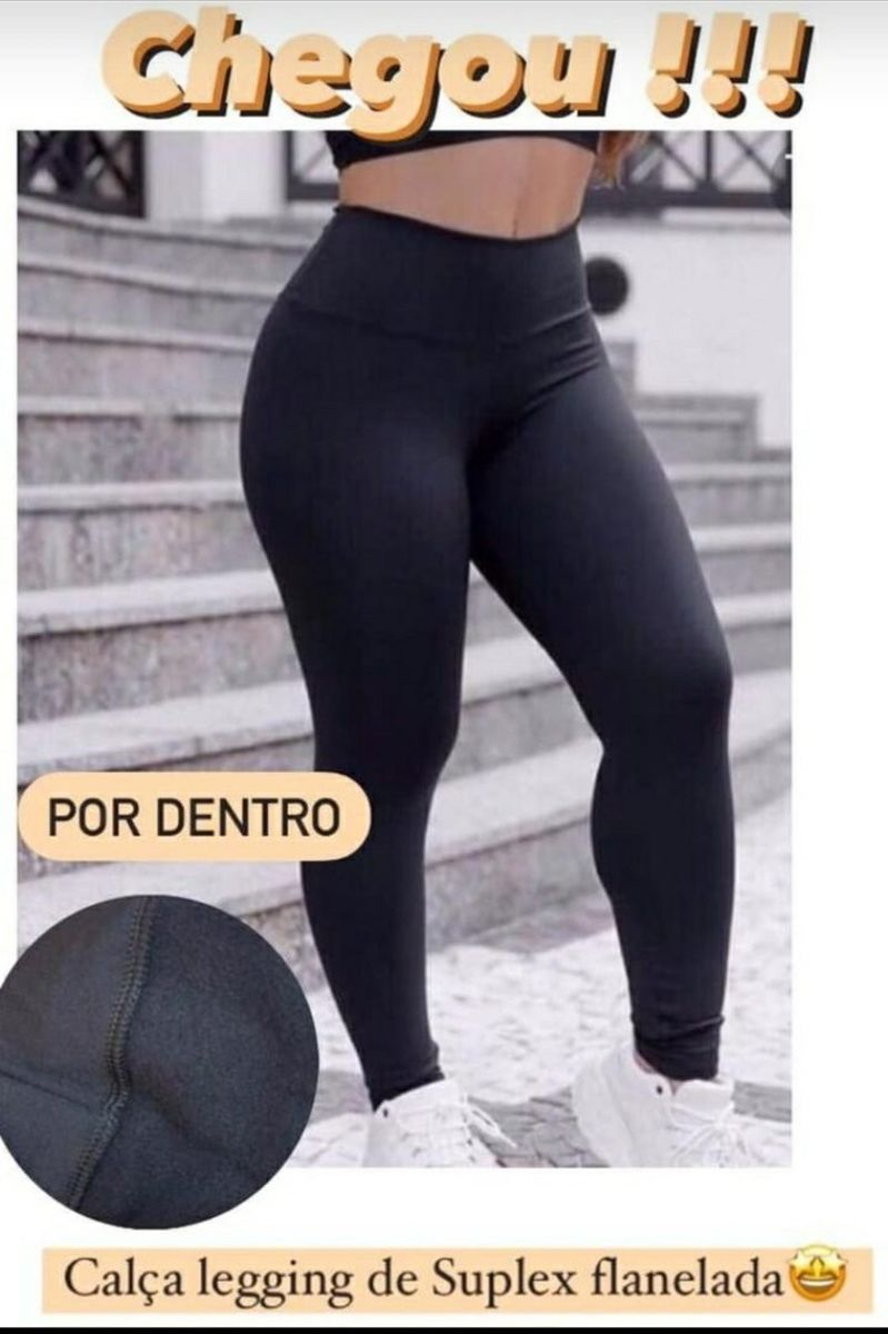 Calça Legging de Suplex