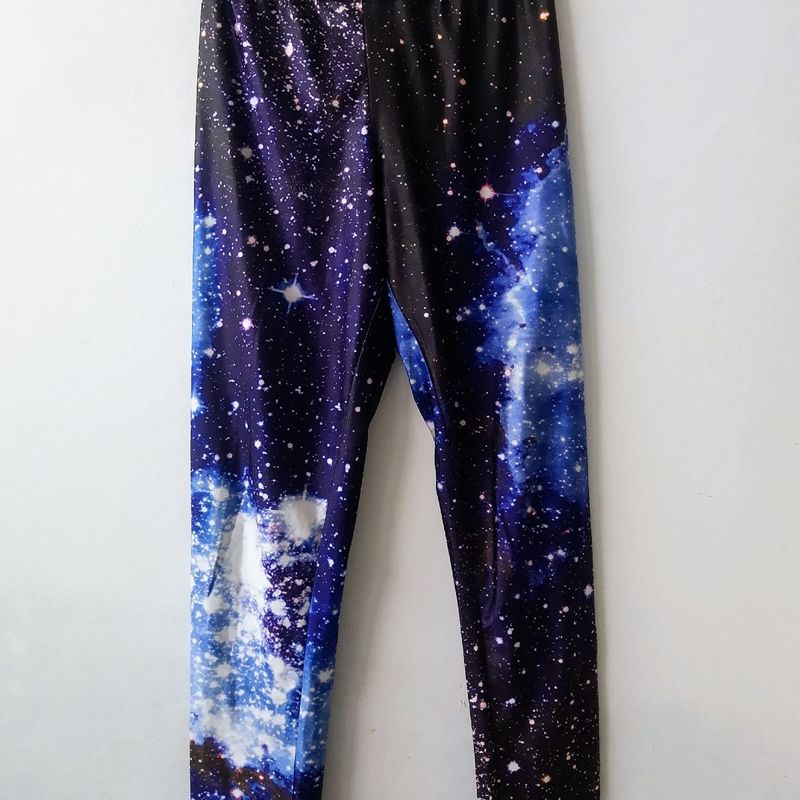 calça legging Galaxy galáxia