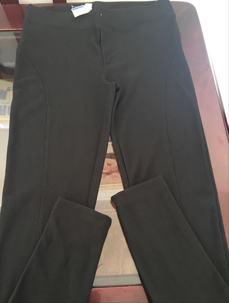 calça de gorgurão branca