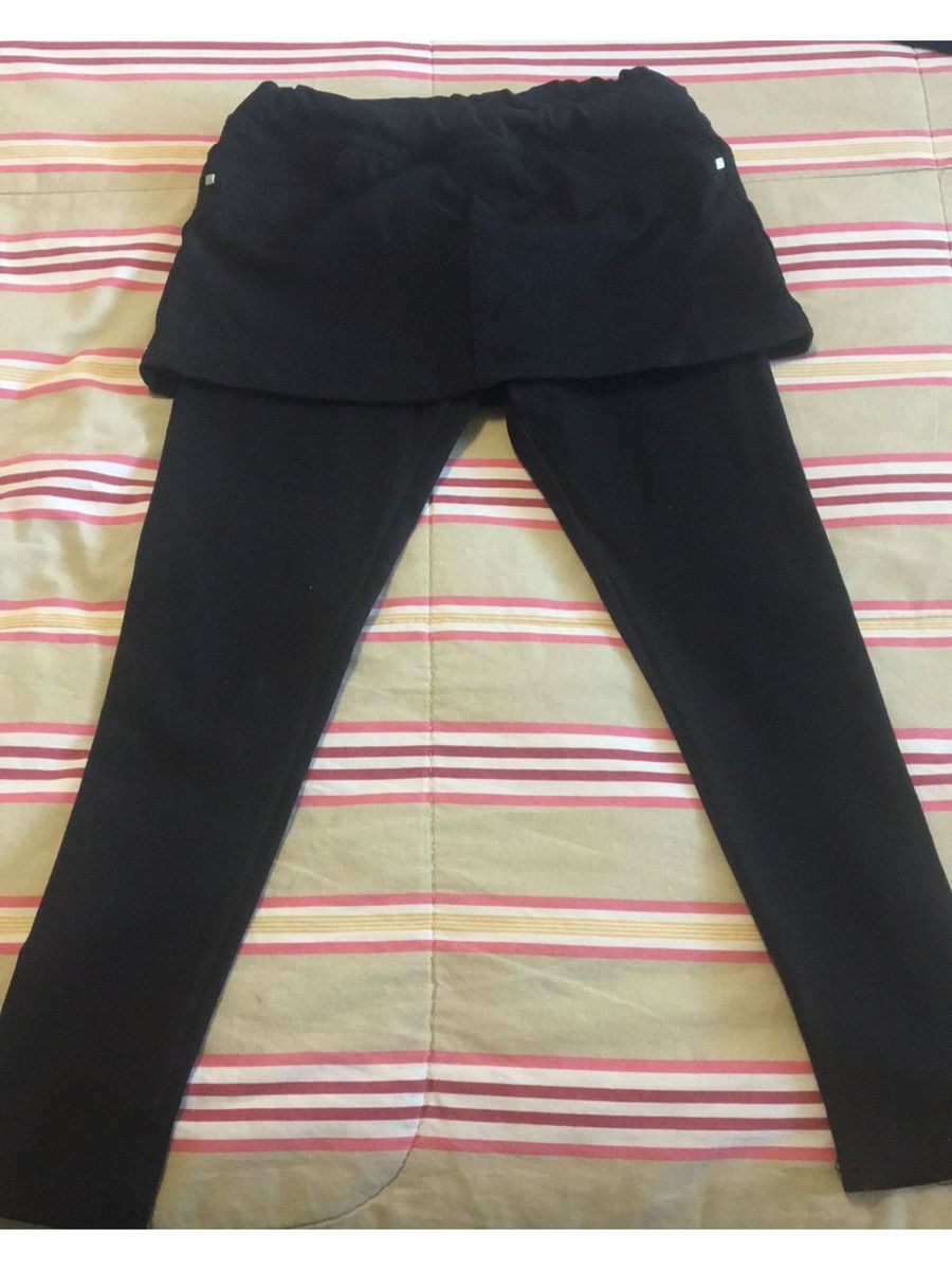 legging saia infantil