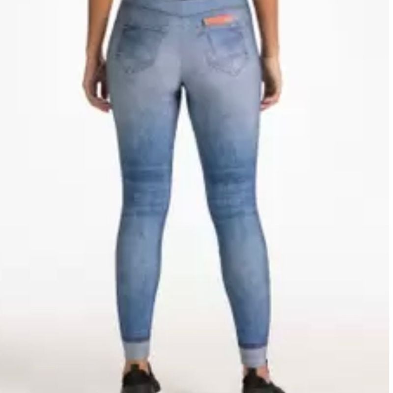 Legging Feminina CalÃ§a Legging Jeans Live Calça Legging Jeans