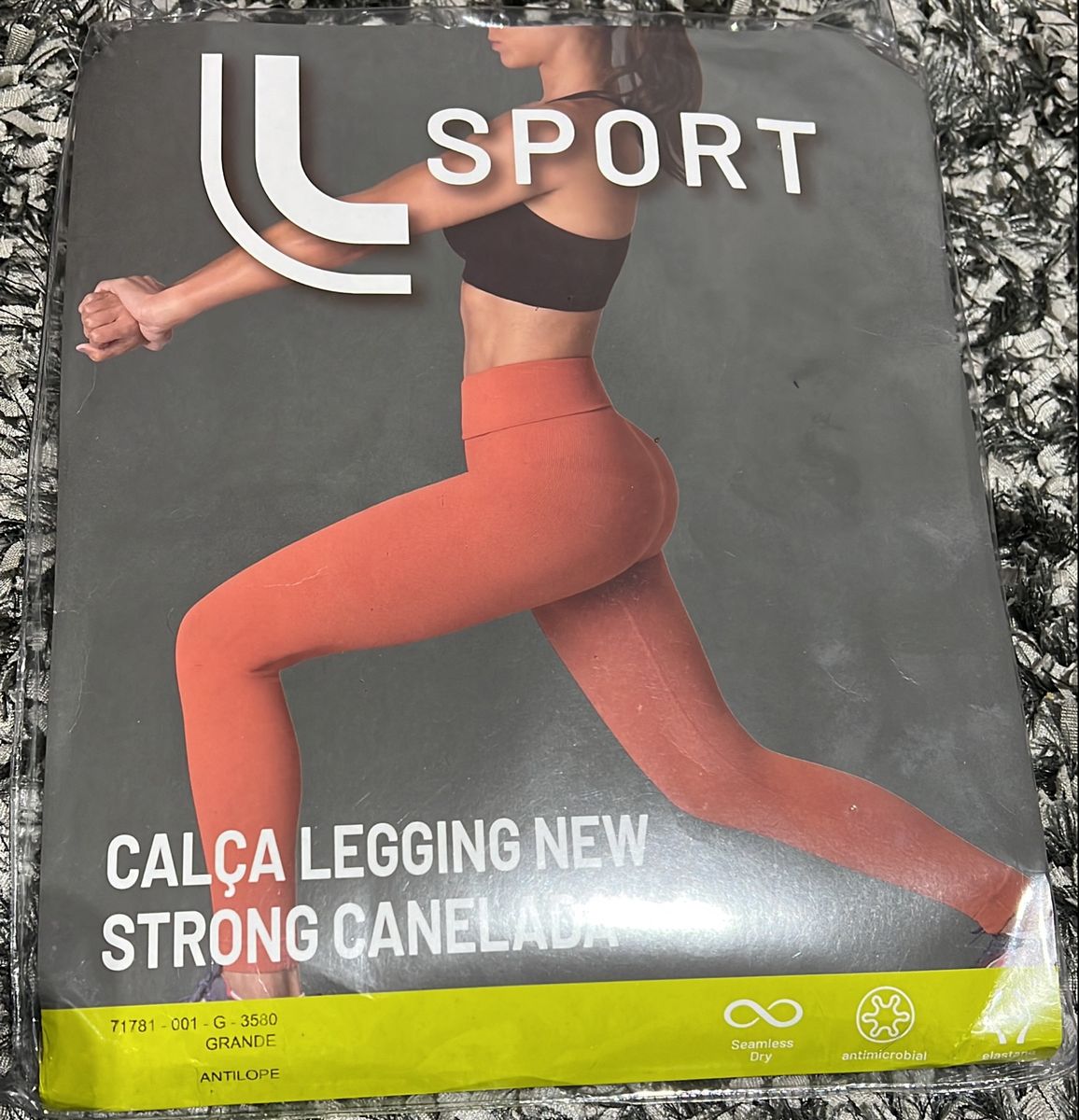 Legging lupo cintura store alta