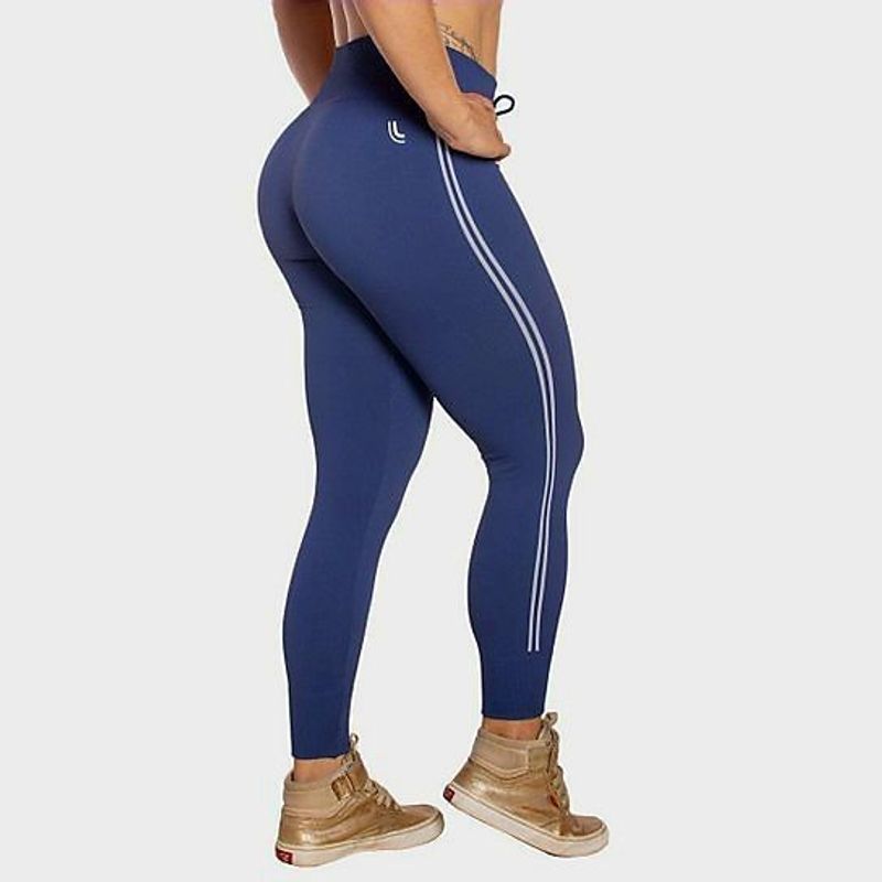 Calça Legging Lupo Sport sem Costura - Azul Escuro