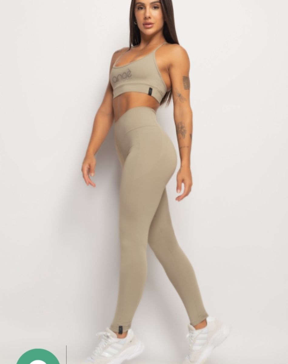 Legging Ágata Nude Cintura Alta - Hepta Clothing