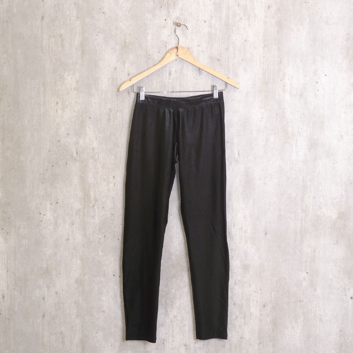 Calça Legging Preta Clock House Calça Feminina Clock House Usado