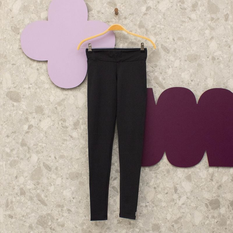 Calça Legging Preta Larulp Larulp Usado 102164584 enjoei
