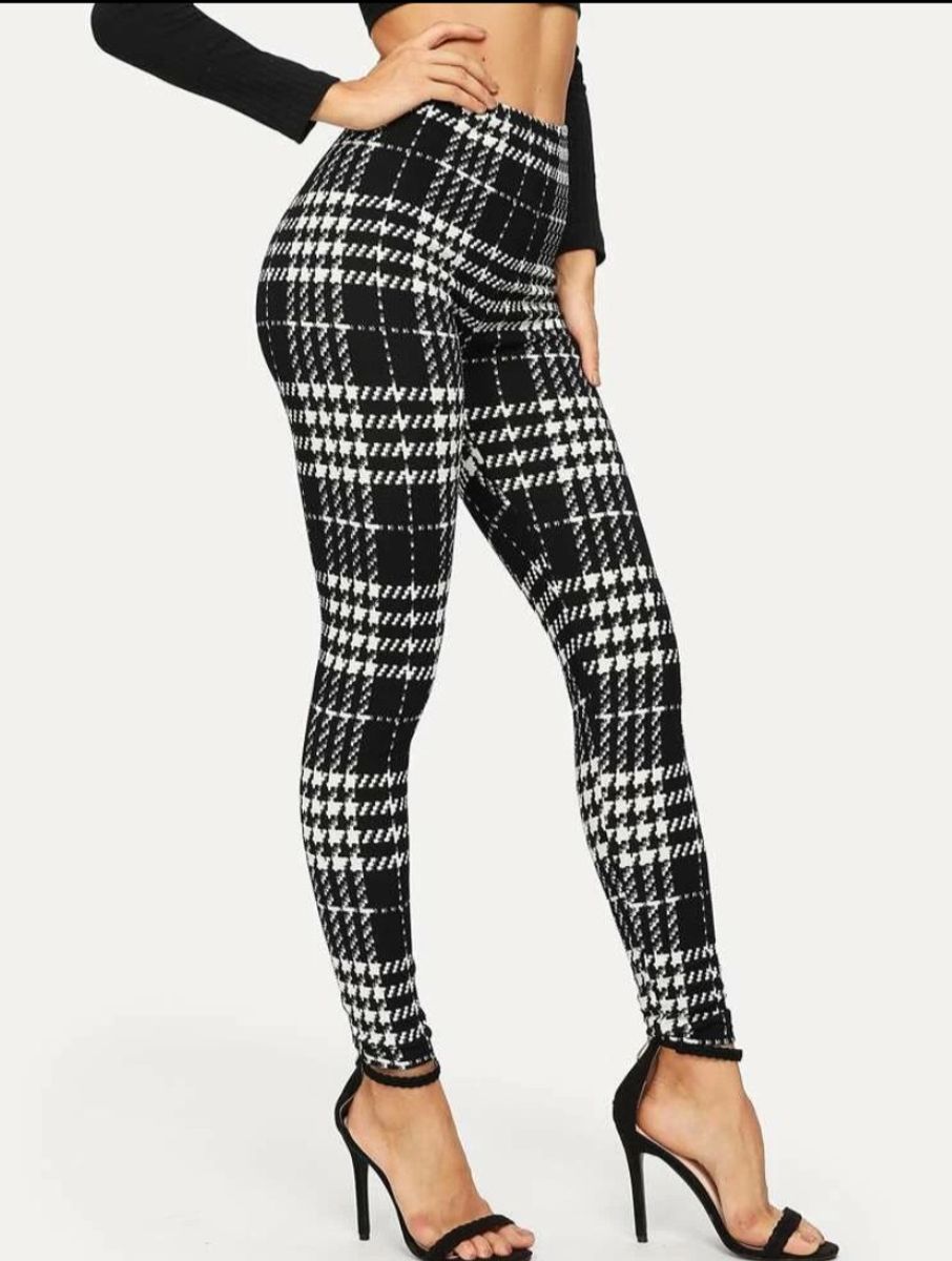 calça legging poliester e elastano