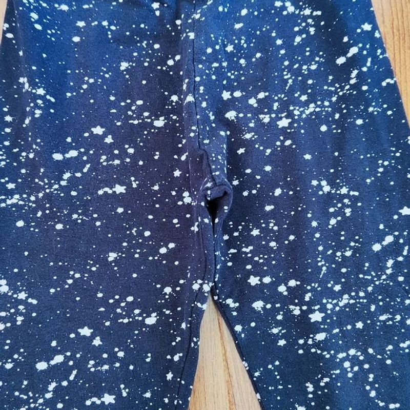 Calça Legging Infantil Estampada Galáxia