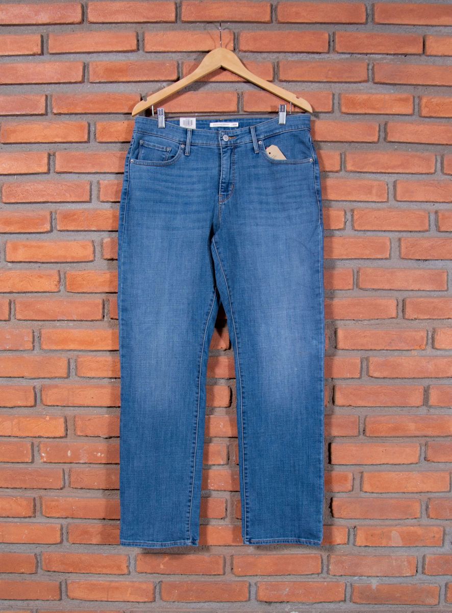 calça levis reta feminina