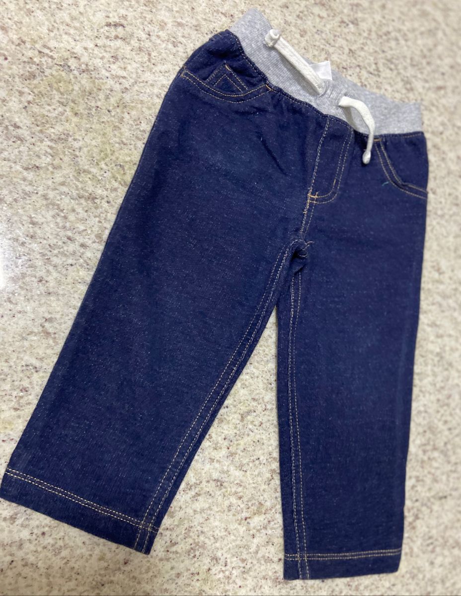 calça imita jeans bebe