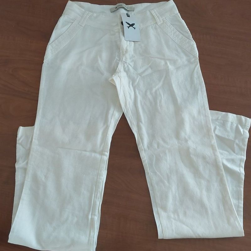 Calça store linho hering