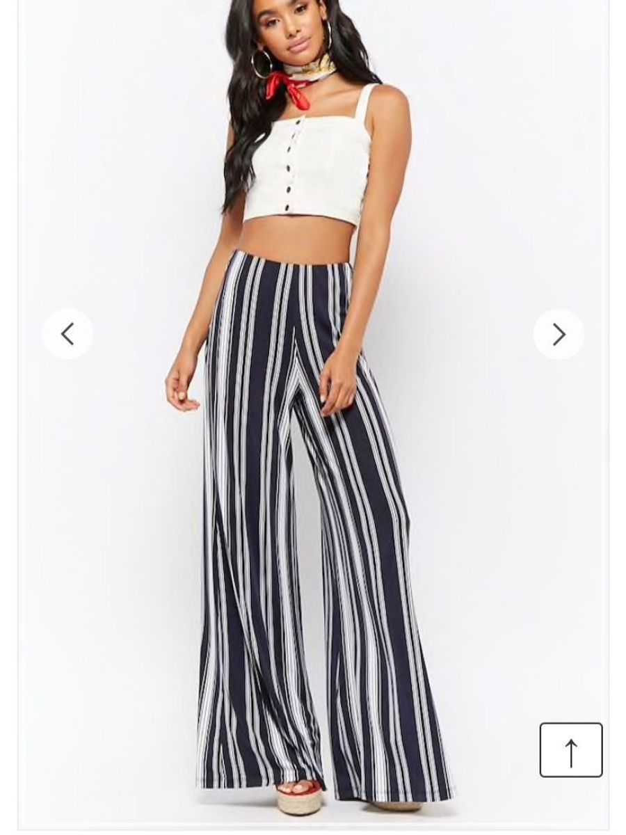 calça pantalona forever 21