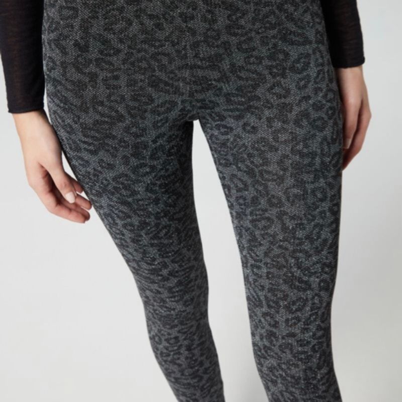 Calça Lurex Animal Print, Calça Feminina Calzedonia Nunca Usado 87245917