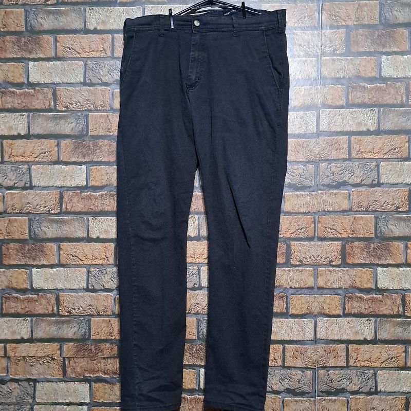 Calca Marfinno/renner Sarja Preta N46 Calça Masculina Renner Marfinno  Usado 96896683 enjoei