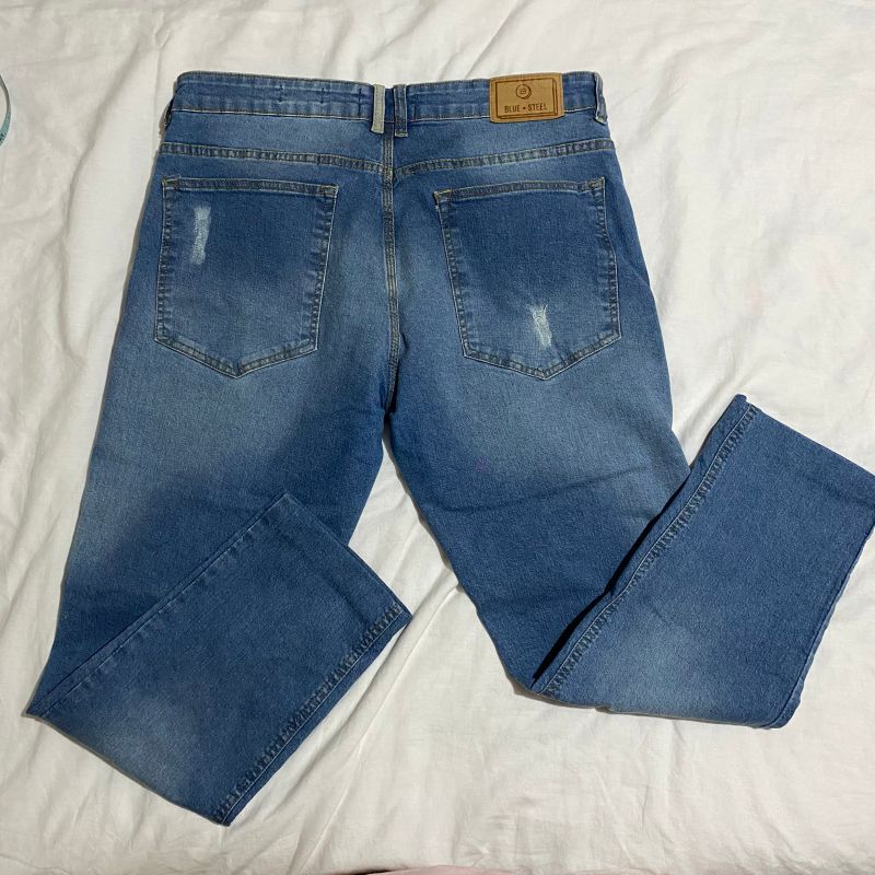 Calça jeans sale rasgado masculino renner