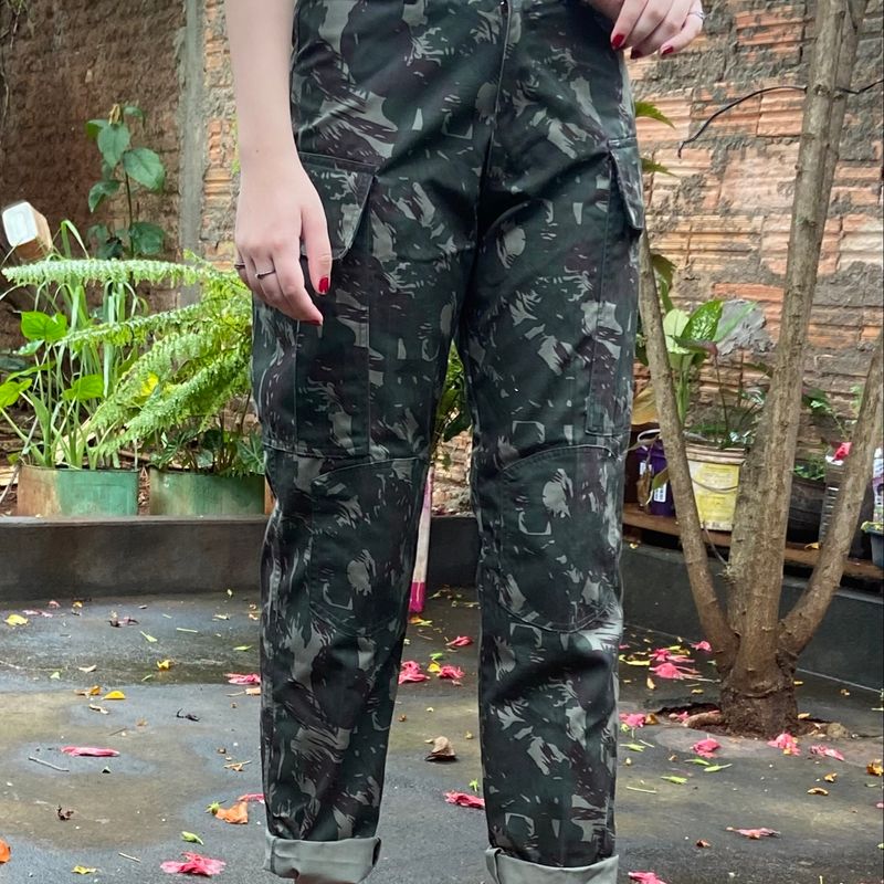 Calça militar best sale