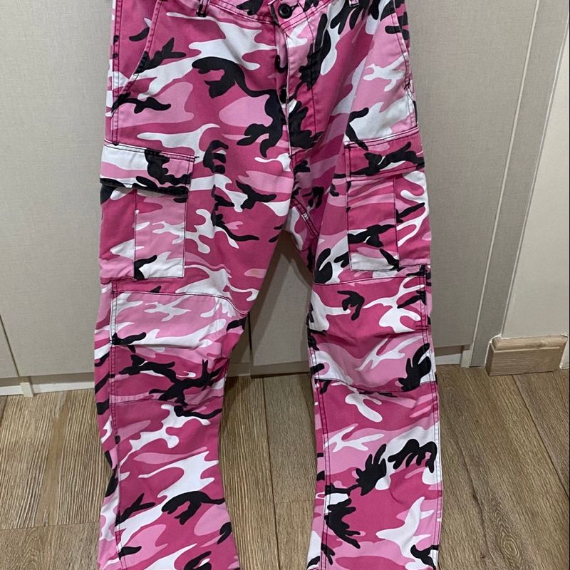 Calça sales exercito rosa