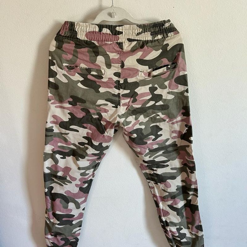 Calca militar hot sale rosa