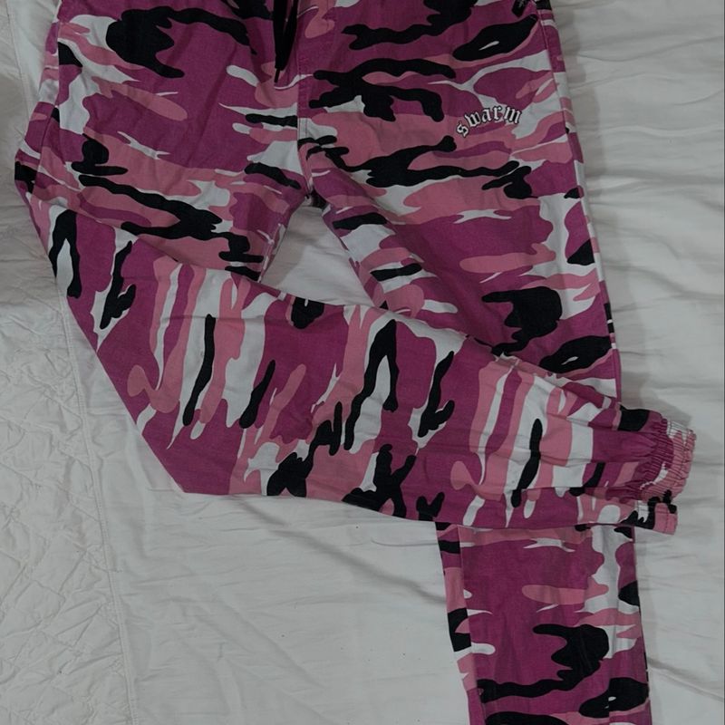 Cal a Militar Rosa Cal a Feminina Swarm Usado 97056399 enjoei
