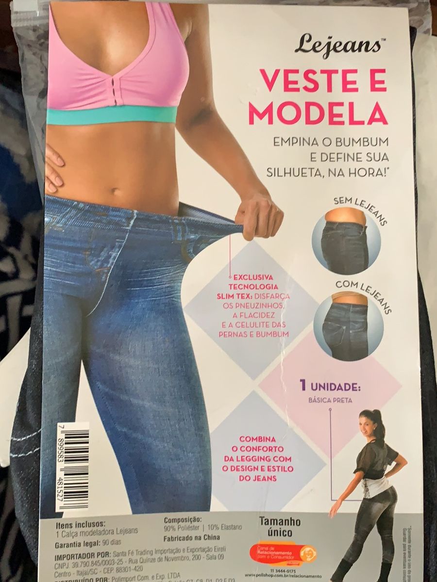 calça modeladora lejeans