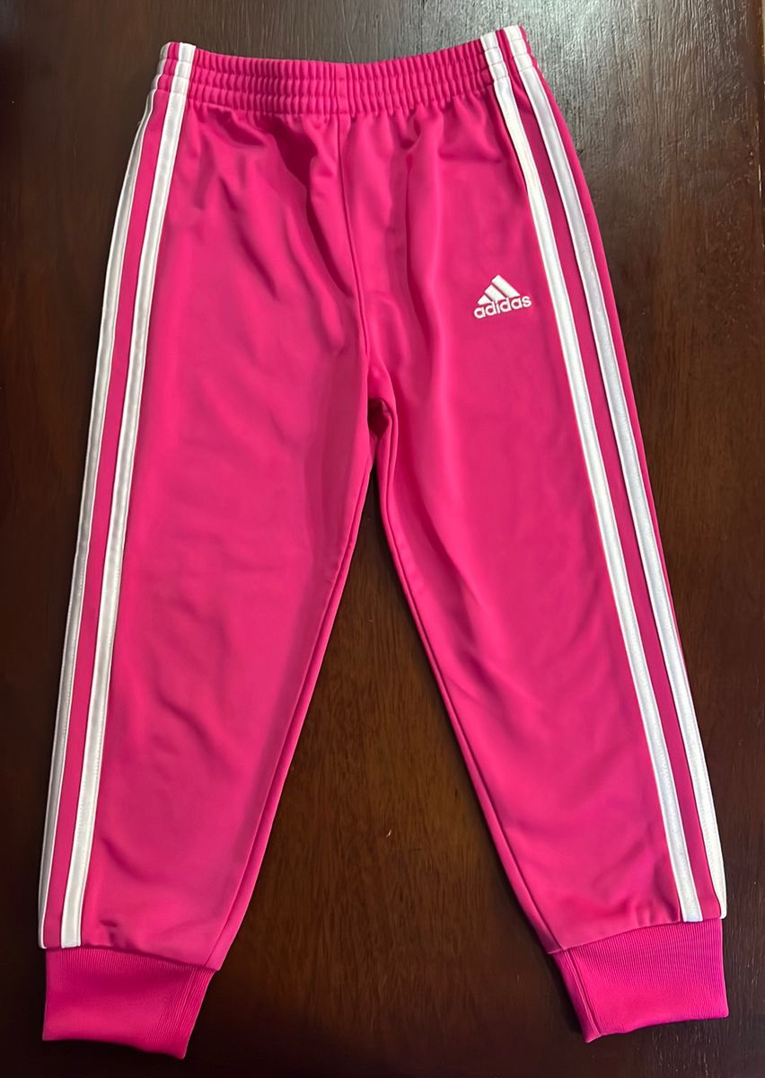 Calça moletom hot sale adidas rosa