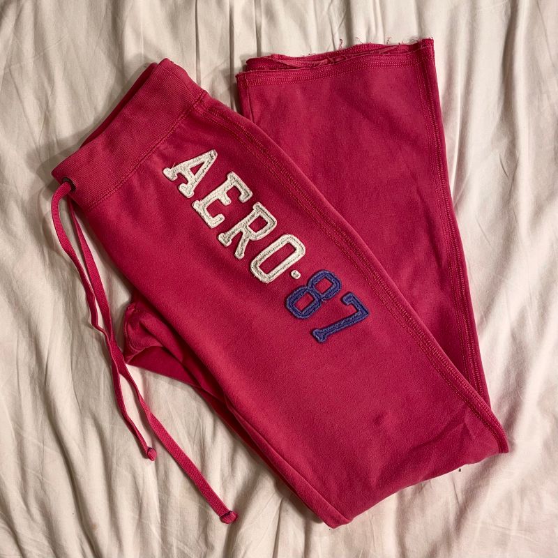 Calça Moletom Aeropostale Rosa  Calça Feminina Aeropostale Usado