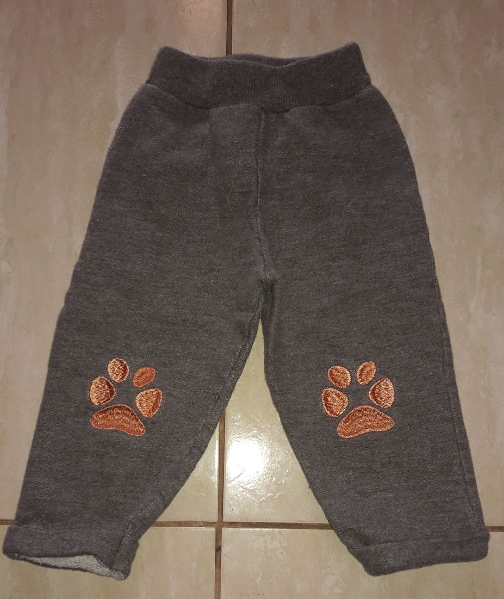 calça de moletom bebe