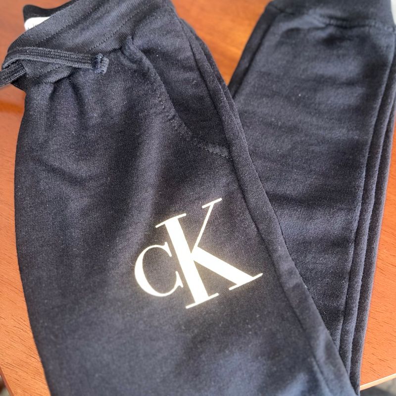 Calça Moletom Calvin Klein Infantil Roupa Infantil para Menino Calvin  Klein Usado 95747135 enjoei
