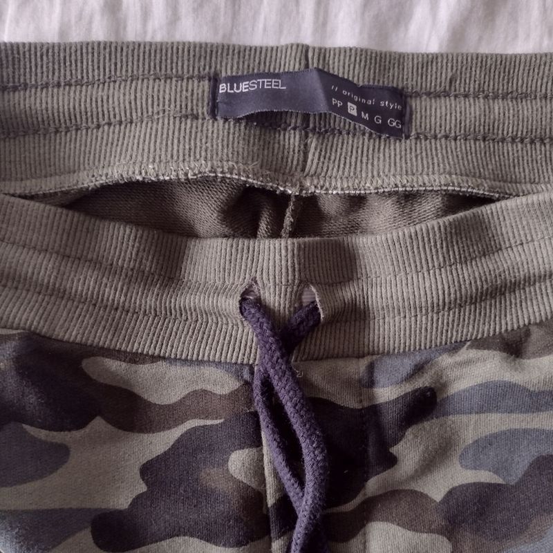 Calça moletom best sale camuflada renner