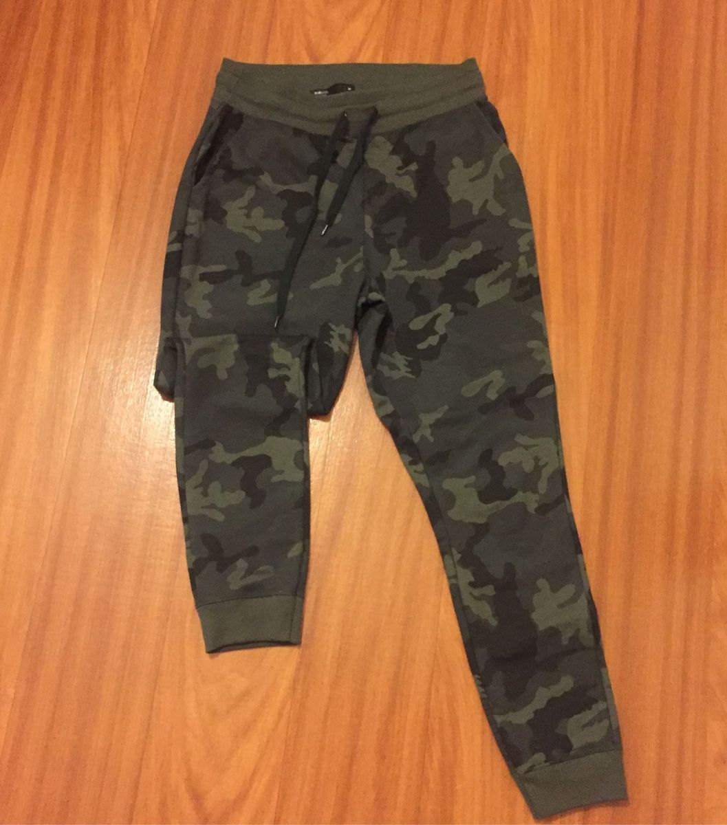 calça camuflada feminina moletom