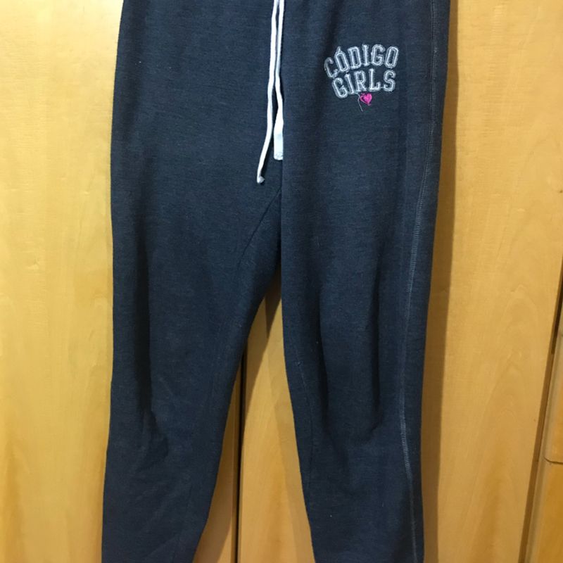 Calça moletom hot sale chique