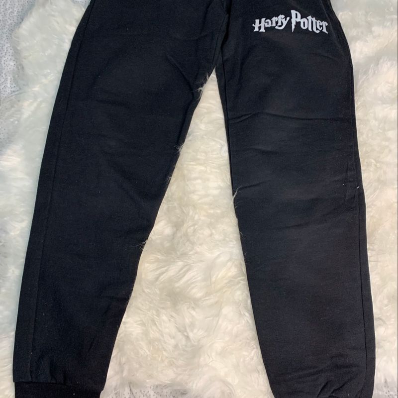 Calça moletom best sale harry potter