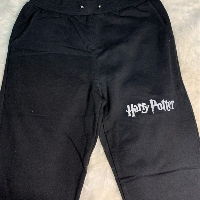 Calça moletom harry sales potter