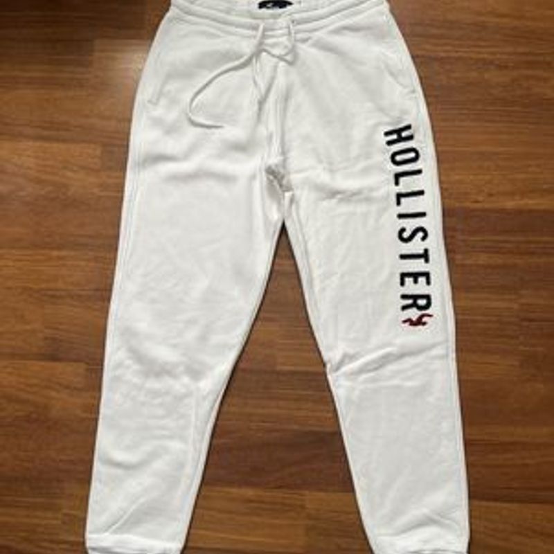 Enjoei Blusa De Frio Feminina Hollister Sweatpants Calca Moletom