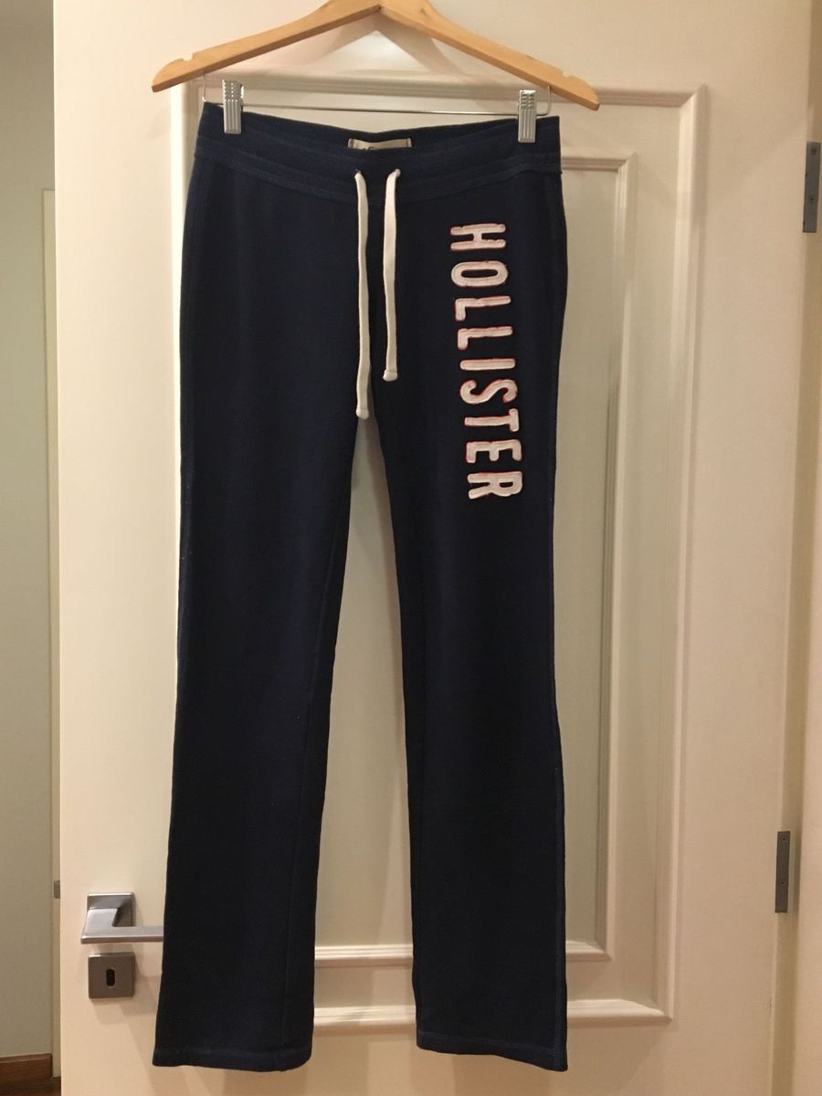 calça hollister moletom