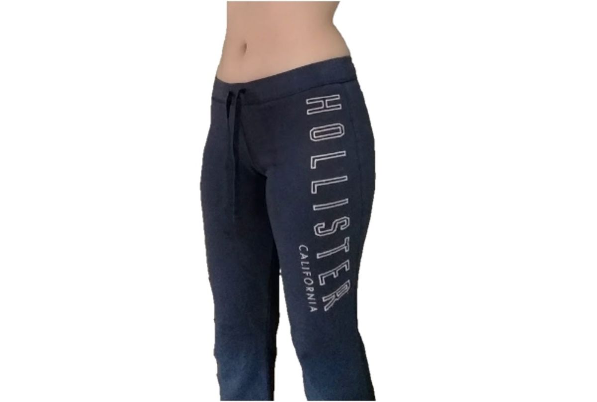 calça moletom hollister feminina