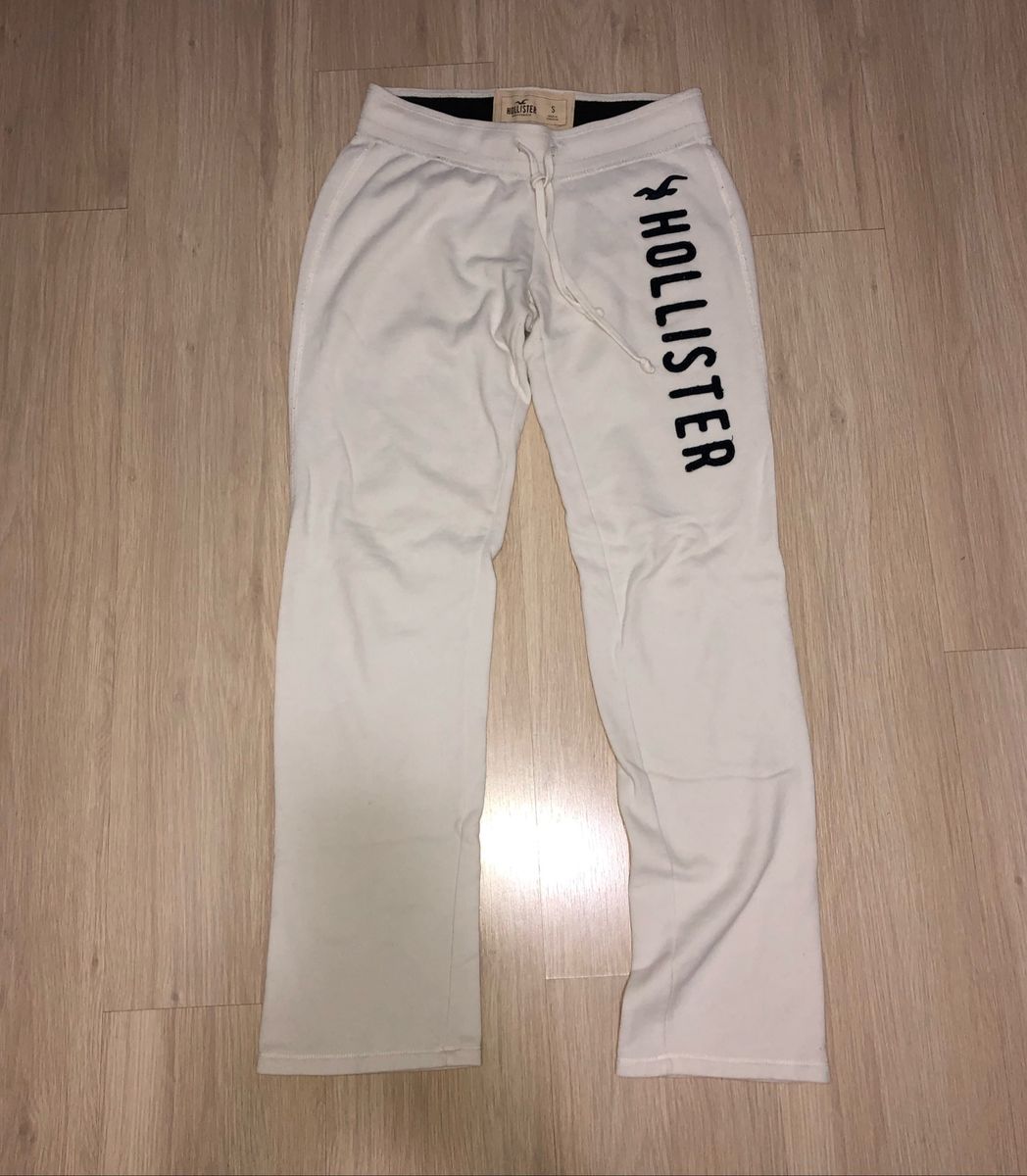 calça de moletom feminina hollister