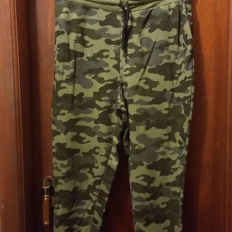 Jogger CalÃ§a Camuflada Lojas Renner Calça Moletom Jogger