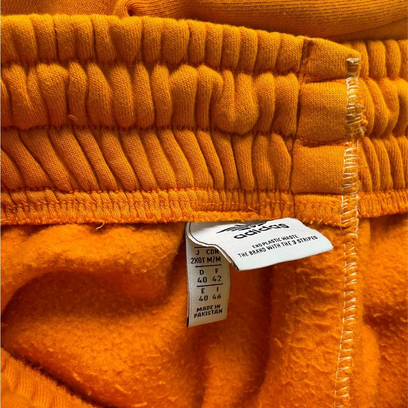 Calça Moletom Laranja Adidas Adidas Usado 103694198 enjoei