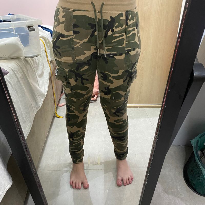 Calça moletom militar store feminina