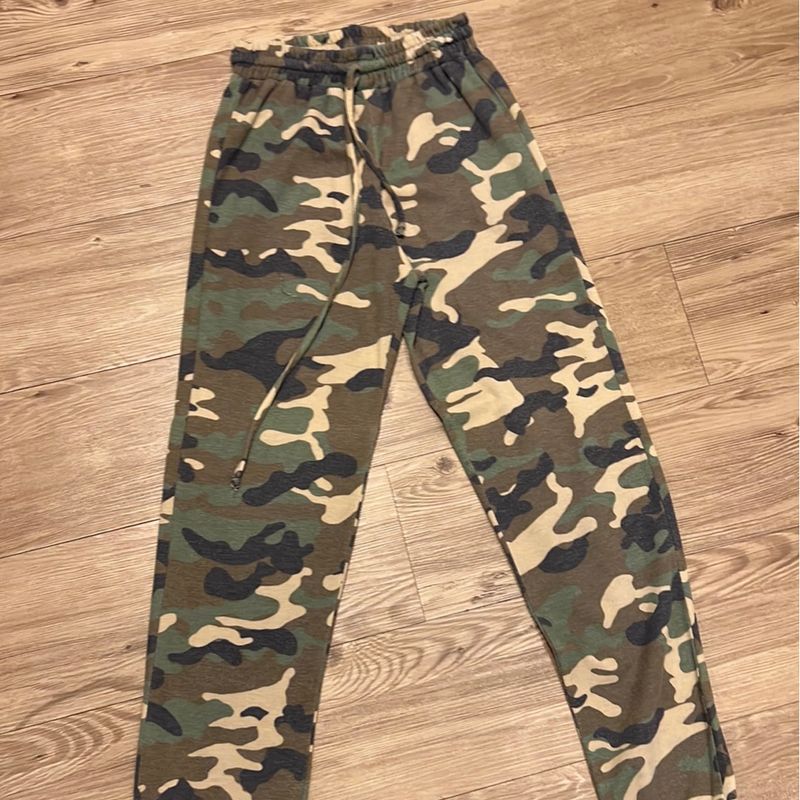 Calça moletom sale militar feminina