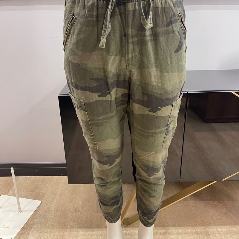 Calça moletom best sale do exército feminino