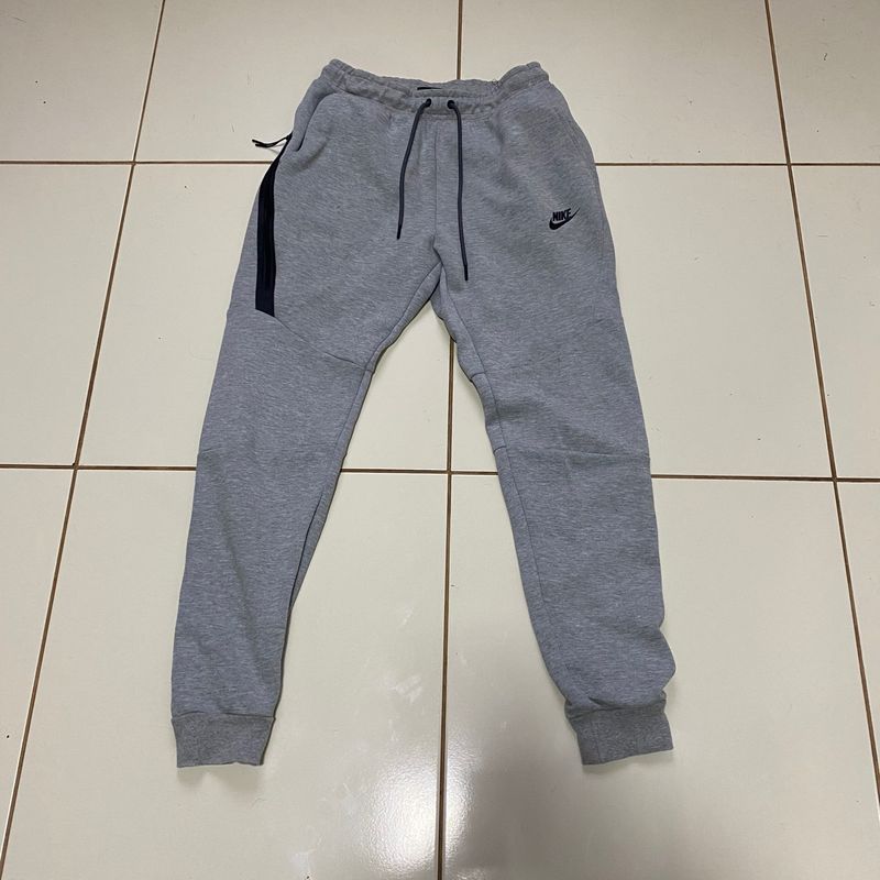 Calça moletom best sale nike cinza