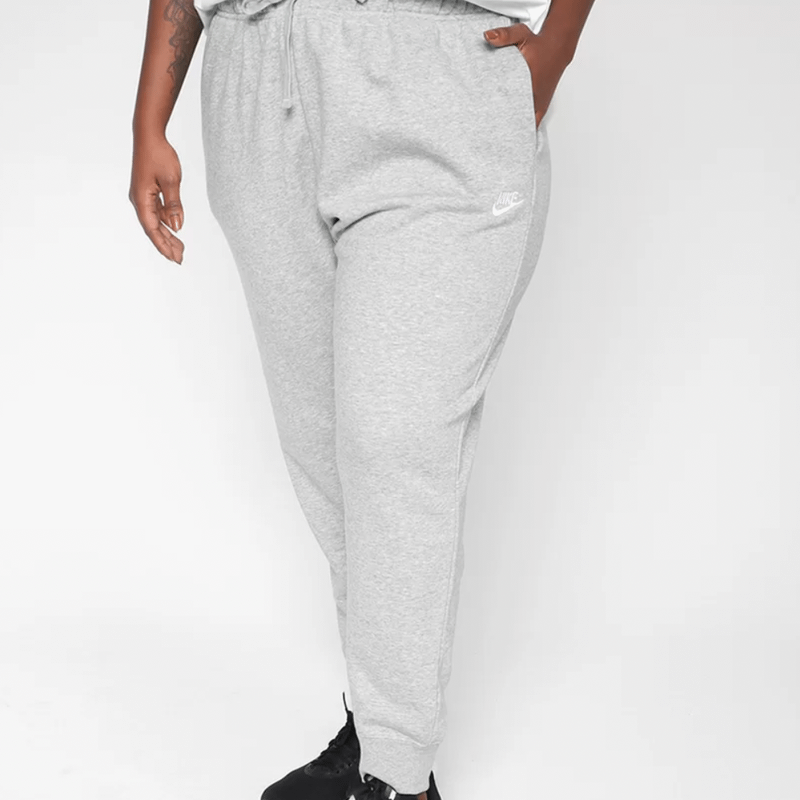 Calça Moletom Nike Sportswear Club Fleece Plus Size Feminina