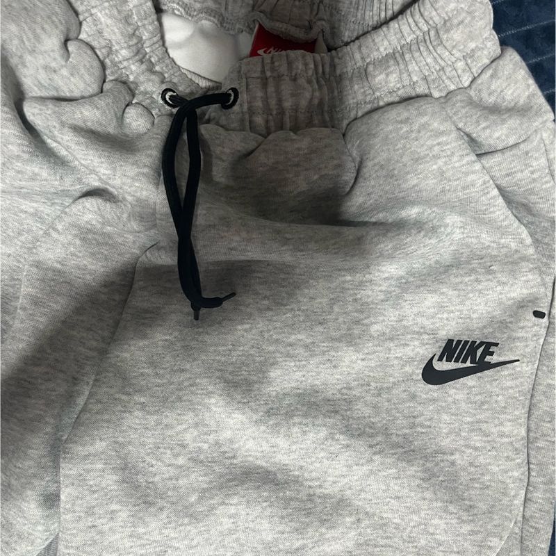 Calça Moletom Nike Tech Fleece Cinza Nike Nunca Usado 108437589