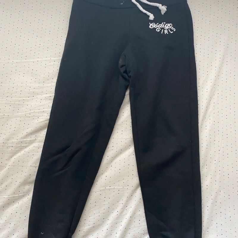 Calça moletom best sale codigo girl